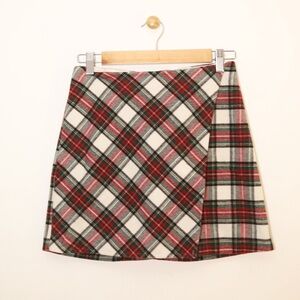Hollister Plaid Mini Skirt - Size XS